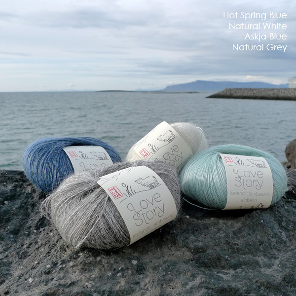 Love Story yarn, pure Icelandic lambswool fine 1 ply lace (1)