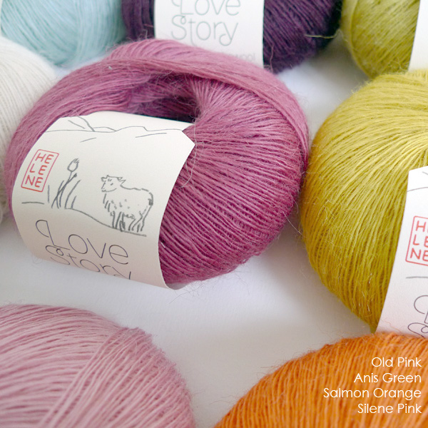 Love Story yarn, pure Icelandic lambswool fine 1 ply lace (10)
