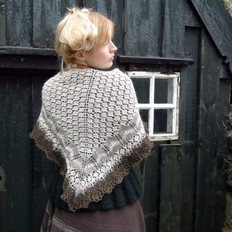 Icelandic Modern Lace Shawl KIT