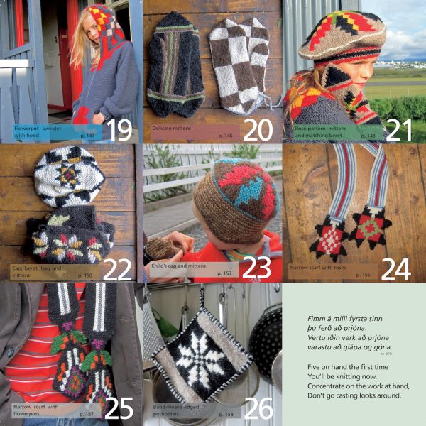 Icelandic Intarsia Knitting: rose-pattern insert knitting in a new light - Image 5