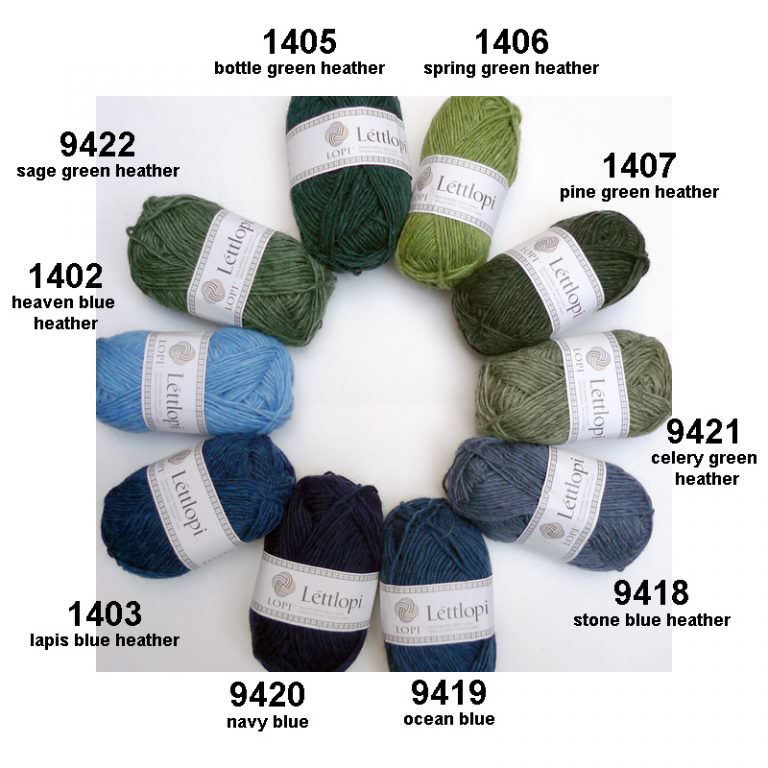 Léttlopi from Ístex 100 new wool, unspun, Aran weight Icelandic
