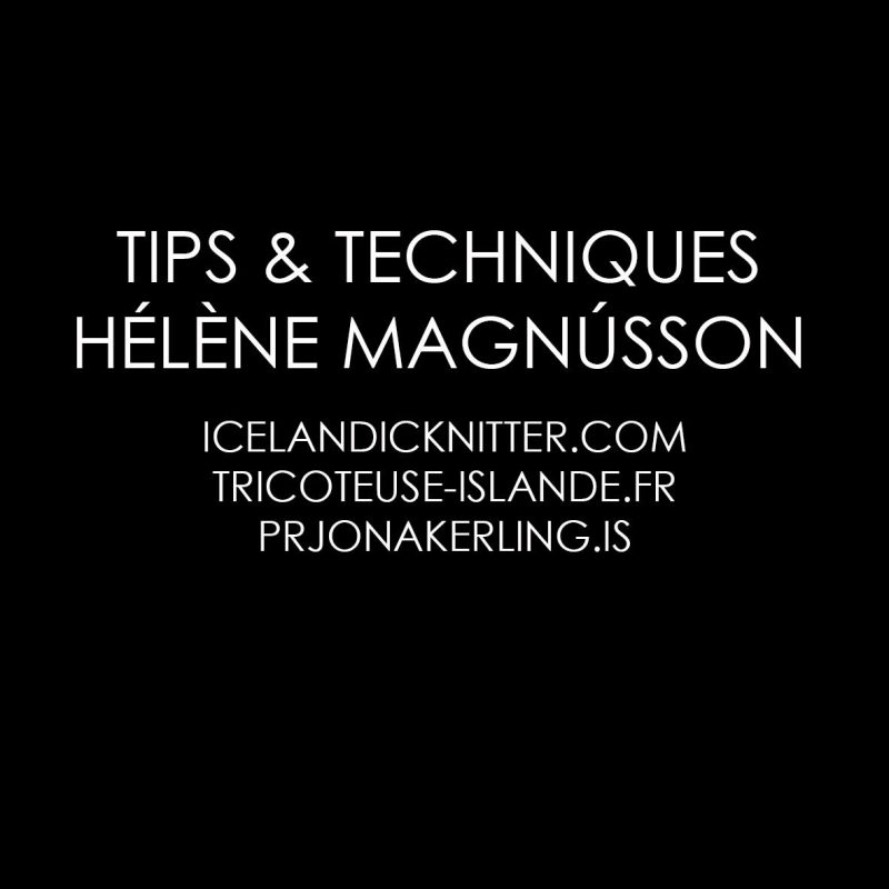 Icelandic Knitter – Hélène Magnússon