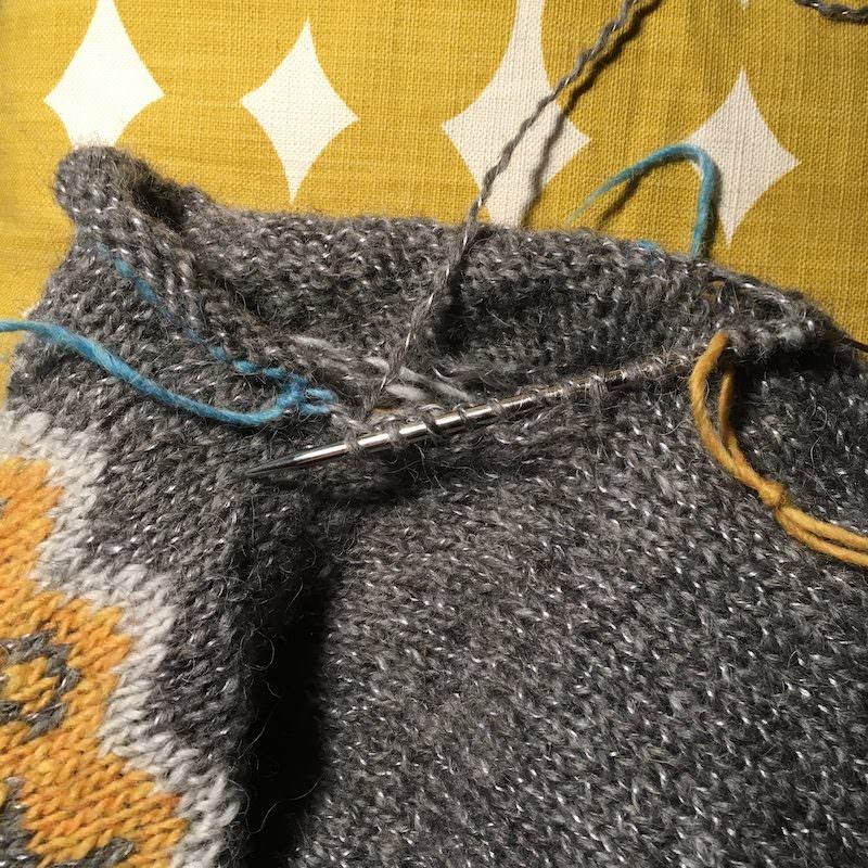 Útivist KAL (3) – Icelandic Knitter – Hélène Magnússon