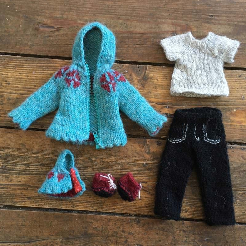 Doll clothes: Brynja set KIT