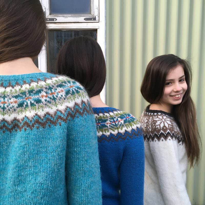 When Iceland meets Shetland Icelandic Knitter Helene Magnusson