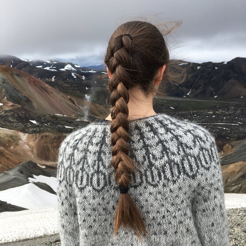 Ærlig Det Odysseus Frjókorn – Icelandic Knitter – Hélène Magnússon