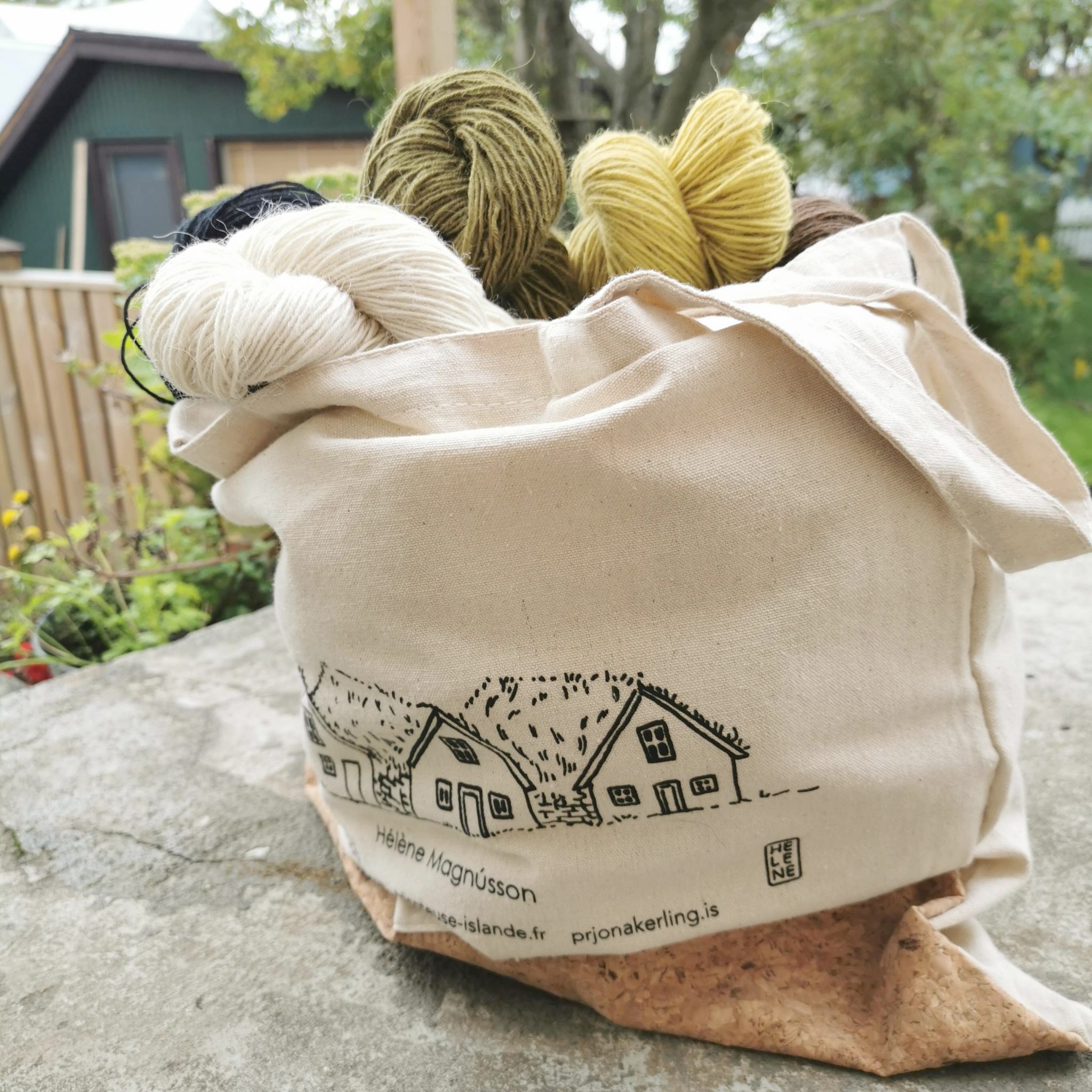 Socks of Iceland Club Icelandic Knitter Hélène Magnússon