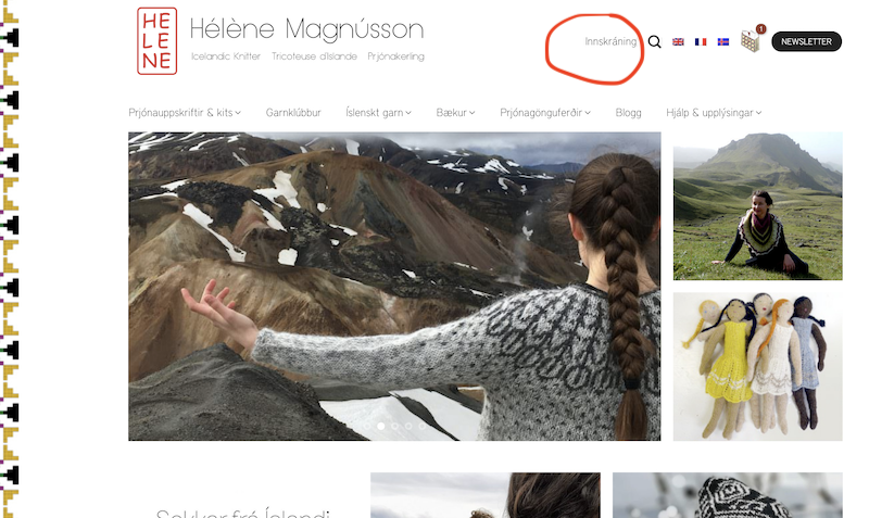 Icelandic Knitter – Hélène Magnússon