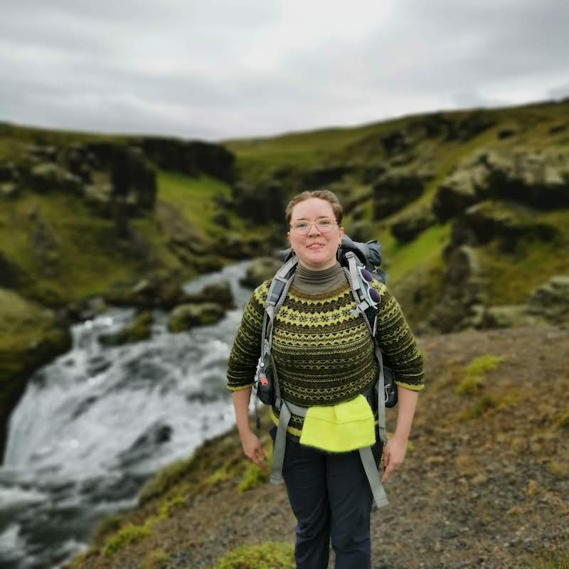 Knitting Tours Icelandic Knitter Hélène Magnússon