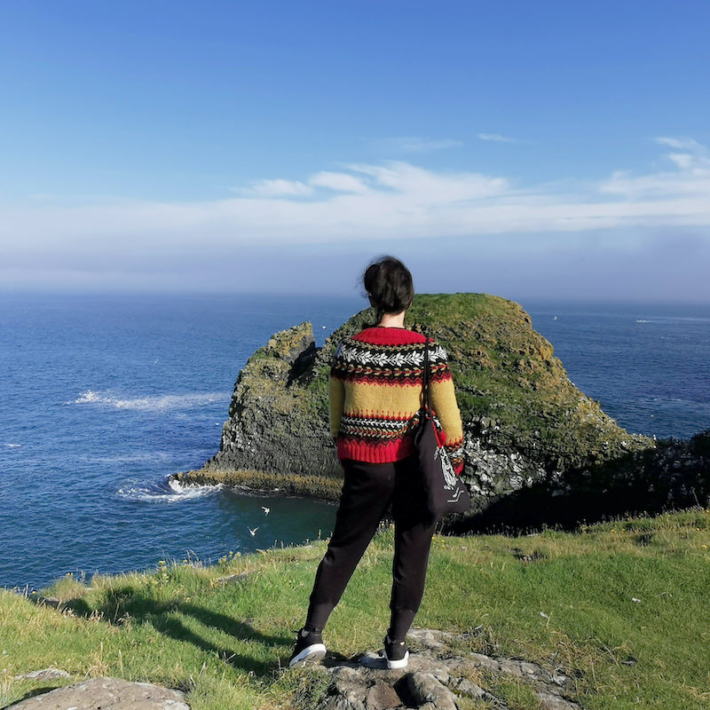 Maja cardigan – Icelandic Knitter – Hélène Magnússon