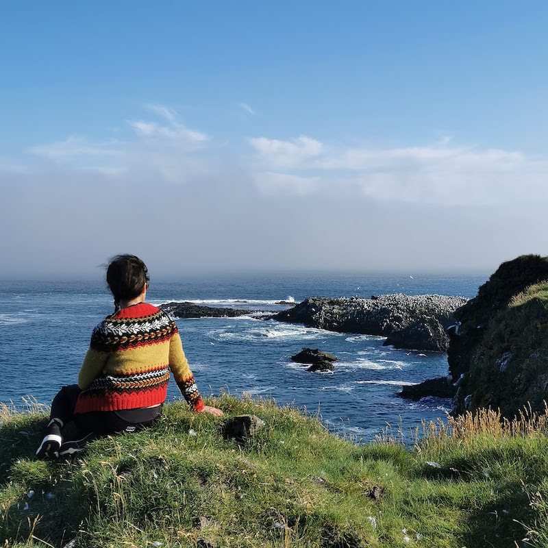 Maja cardigan – Icelandic Knitter – Hélène Magnússon