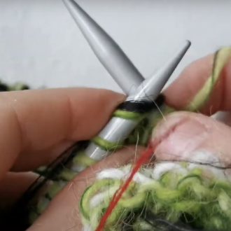 Tutorial: Ladder back Jacquard – Icelandic Knitter – Hélène Magnússon