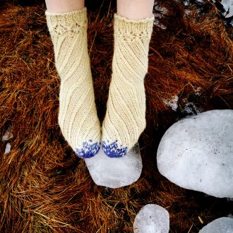 Alternative view of Vífísfell socks